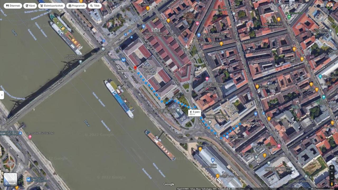 Corvinus Apartman Budapeste Exterior foto